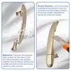FZJDSD Rear Left or Right Sliding Gold Door Handle Compatible