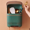 Wall Mounted Chopstick Holder Multifunctional Dustproof Drainage Kitchen Utensil Organizer