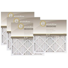 Enviroflow 18X25X1 (17.75 x 24.75) Air Filter (4 Pack)