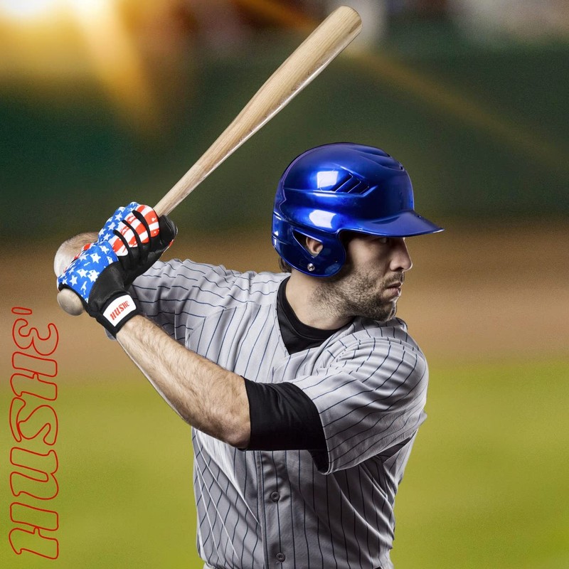 Hushe' Baseball Batting Gloves (X-Large, Adult)