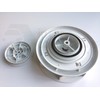 Low profile rotary vent for vans buses wind driven rotating