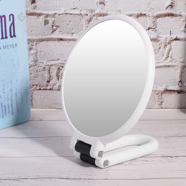Magnifying Makeup Mirror, Double Side Handheld Mirror, Hand Makeup Mirror 5x Magnifying Mirror for Travel Home