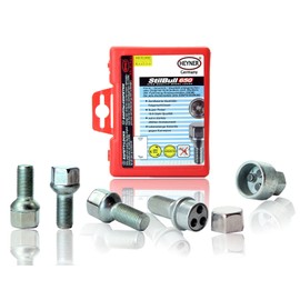 Heyner Germany Locking Wheel Nuts Fits Seat Models Ibiza Leon Toledo Altea Ateca Alhambra Exeo Set 4 Car Security Locks Anti-theft ZA