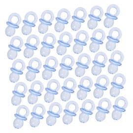 SUPVOX 150 pcs Mini Acrylic Pacifiers for Shower Favors Clear Pacifiers for Boy Girl Lightweight Portable for Celebrations and