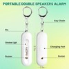 Rechargeable Personal Safety Alarm for Women - 140dB Self-Defense Security