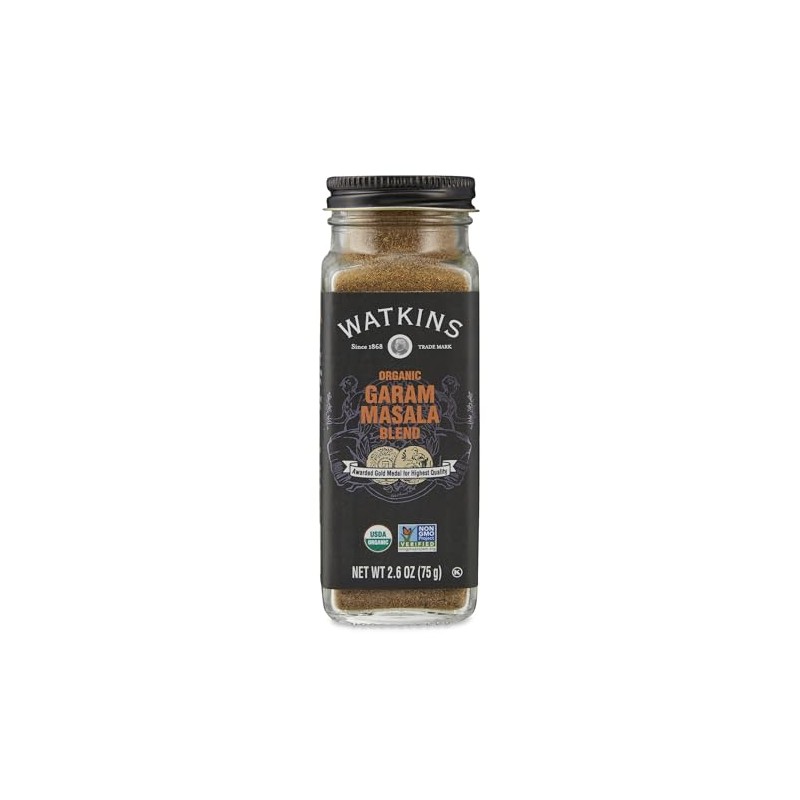 Watkins Organic Garam Masala Blend, 2.6 oz. (Pack of 1)