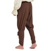 Men's Pirate Renaissance Pants with Ankle Banding - Medieval Viking
