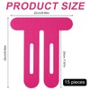 15pcs Precut Kinesiology Tapes for Knees, Waterproof Breathable Kinetic Tape
