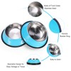 Podinor Stainless Steel Dog Bowls, Food and Water Non Slip
