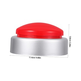 ULTECHNOVO Talking Clock for Blind Talking Button Alarm Clock with Voice Announcement for Visually Impaired and Elderly Suitable for Bedroom and Kitchen Use