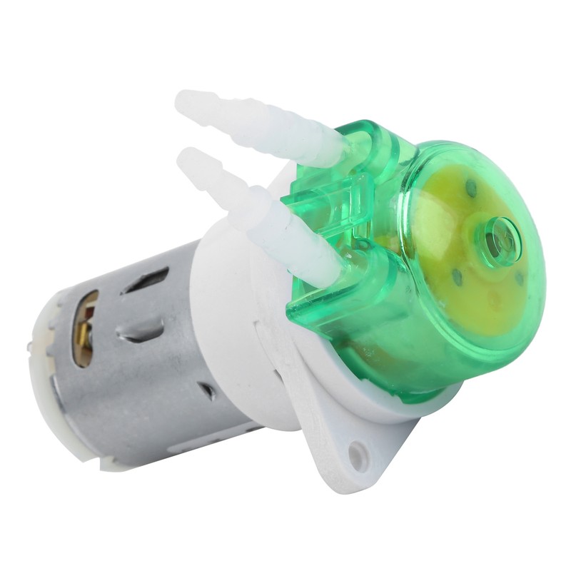 DC Peristaltic Liquid Mini Pump Dosing Water with Silicone Tube