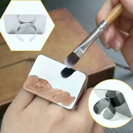 Foundation palette makeup mixing palette ring foundation palette makeup mixing palette ring / 파운데이션 팔레트 메이크업 믹싱 팔레트 반지 파운데이션 팔레트 메이크업 믹싱 팔레트 반지