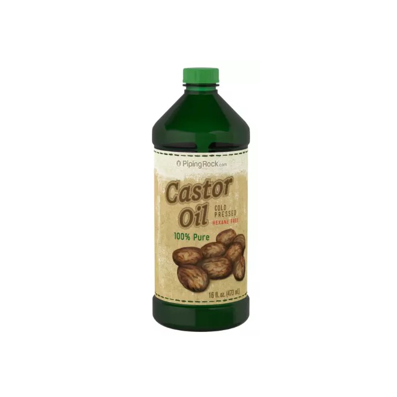Piping Rock Castor Oil (Cold Pressed) Hexane Free, 16 fl