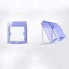 Switch Plug Waterproof Box, Transparent Waterproof Socket Box, Transparent Socket
