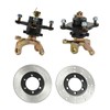 DOONARCES ATV 4 Stud Front Wheel Hub Front Brake Disc