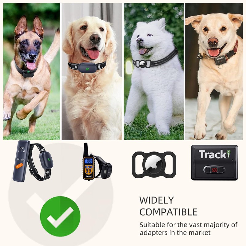 Collar Replacement Strap, Reflective Replacement Nylon Collar Strap Dog GPS