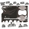 Multitool, 18 in 1 Wallet Tool, Stainless Steel Multitool Pocket,
