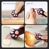 MEOWKIT Cat Paw Box Cutter Retractable with Cat Paw Handle,