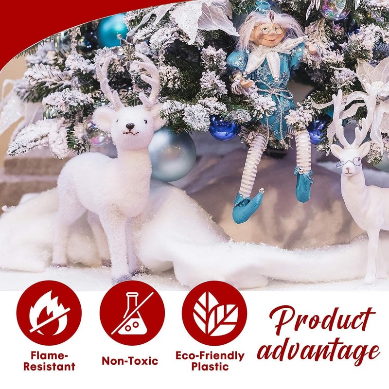 AIXIMA Christmas Snow Blanket (80 x 240 cm) Christmas Snow