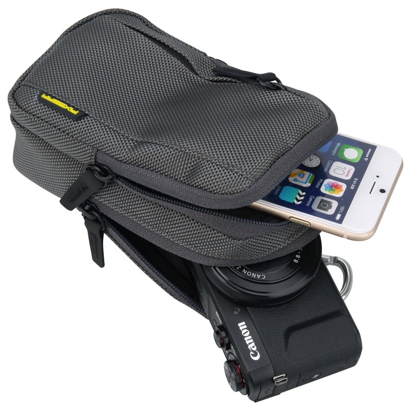 HAKUBA デジタルカメラケース ピクスギア ツインパック+(プラス) M グレー SPG-TPP-CPMGY