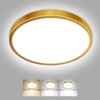 hepside LED Ceiling Light,3000K/4000K/6500K 3 Color Temperature, Waterproof IP54 LED