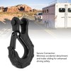 3/8 Inch Clevis Slip Hook with Safety Latch, Heavy Duty
