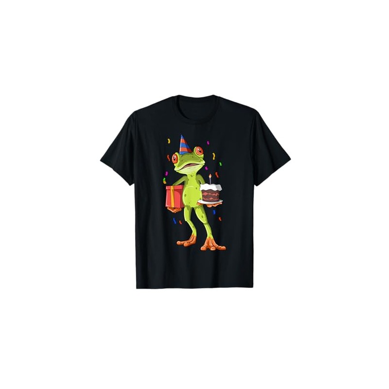 Frog Birthday Frog Birthday Party Frog Theme T-Shirt