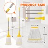 Professional Commercial Industrial Heavy Duty Mop with 48" Long Handle,Cotton