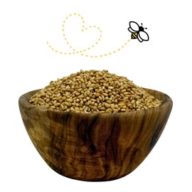 Raw Essentials Toasted Sesame Seeds – Sweet and Nutty – Topping for Salads, Stir Fries, Rice Bowls, and Breads - Non-GMO, Gluten Free, Vegan and Paleo – 8 Ounce Bottle