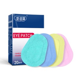 AndicAge 20pcs Adhesive Eye Patches for Adults Colorful Breathable Eye Patch for Teens with Lazy Eye