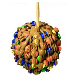 Gourmet Jumbo Caramel Apple (Chocolate Candy Buttons & Milk Chocolate)