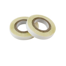 Full Shine Replacement Tape in Tape Replacement Hair Extension Tape Double Sided Hair Extensions Tapes for Tape in Hair Extension White 5/16"(0.8cm)×3 Yards