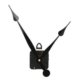 TIKROUND Youngtown 12888 High Torque Quartz Clock Movement Replacement Parts with 235 mm / 9.25 Inch Long Spade Hands