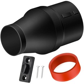 Fennoral Car Drying Nozzle with Red Soft Tip Cover for Milwaukee M18 Fuel Single Battery Leaf Blowers Fits 2724-20 and 2728-20