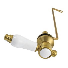 Kingston Brass KTBPLS7 Bel-Air Side Mount Toilet Tank Lever, Brushed Brass