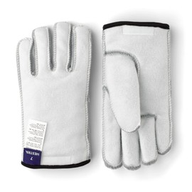 Hestra Women's Patrol Liner - 5-finger Glove - Offwhite - 9