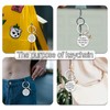 YALLNASL Sister Christmas Birthday Gifts for Bestie Keychain Funny Sisters