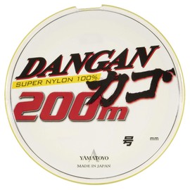 YAMATOYO Nylon Line Dangan Basket, Long Cast, 656.2 ft (200 m), No. 4, 16 lbs, High Visible Yellow