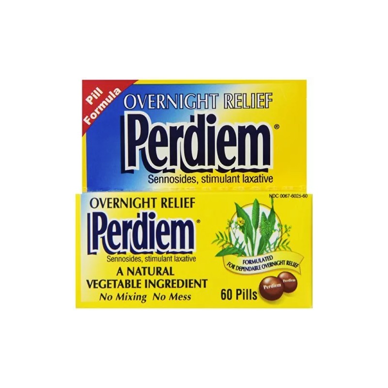 Perdiem Pills Overnight Relief 60 Each