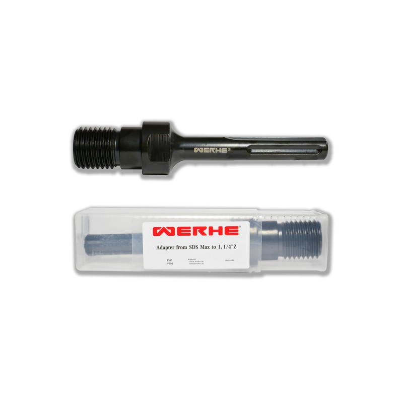 WERHE® Adapter for diamond core drill bit, core drill bit,