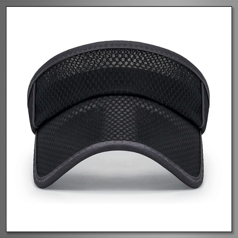 Buzz Selection CAP499 Visor, Sun Visor, Hat, Mesh, Running, Sunshade,