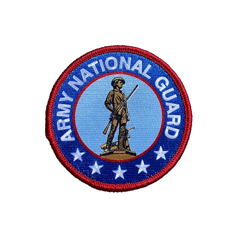 Army National Guard Embroidered Patch - 3"
