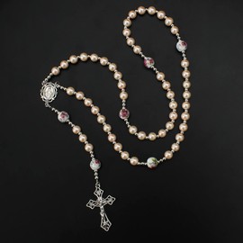 Merdia Necklace Gothic Cross Pattern Cross Cross Pendant Unisex, Metal