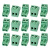 QUARKZMAN 15pcs KF2EDG 5.08mm Pitch 2P Pluggable Blocks Connector Socket