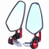 Elegant Rearview Mirrors and Motorcycles, Adjustable Optical Glass Mirrors to