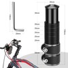 Rlongtou Bicycle Handlebar Riser Handlebar Riser Bicycle MTB with Hex