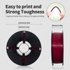 JAREES PLA Filament 1.75mm Merlot Maroon 1KG, Clog-Free 3D Printer