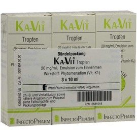 KA Vitamin, 3x 10 ml