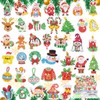 CAYUDEN Diamond Painting Christmas Hangers, 38 Pieces 5D Christmas Diamond