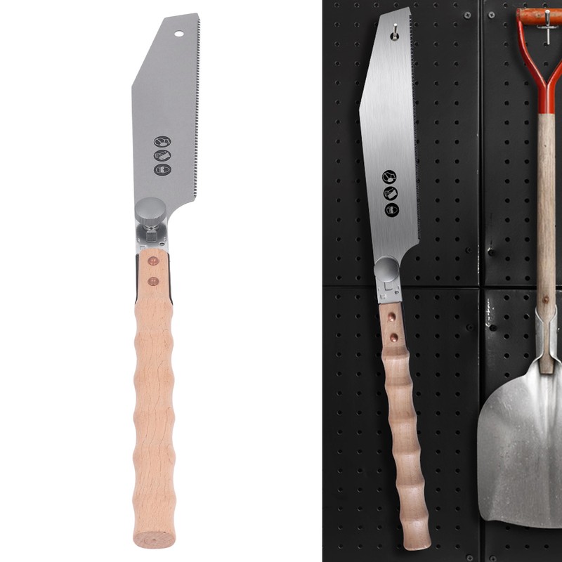 Single Sided Saw SK5 Alloy Blade Wooden Handle Hand Pull